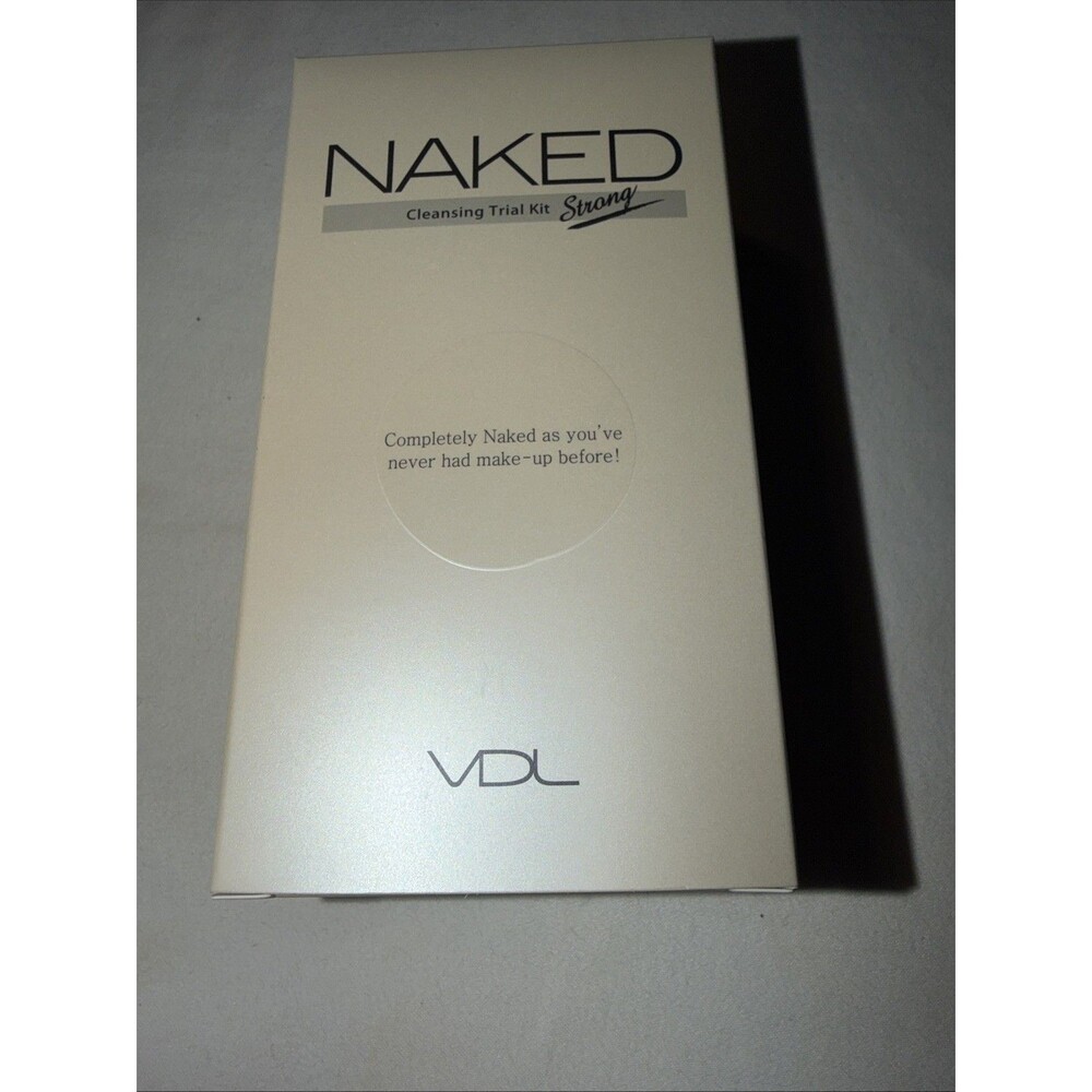 VDL Naked Cleansing Trial Kit, Oil Cream(10ml) & Foam(60ml) NEW,As Seen In Pics